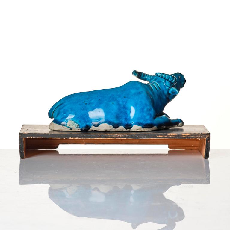 Figurin, porslin. Qingdynastin, 1800-tal.