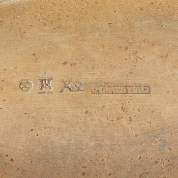 Dosor 3 st samt flakong silver 18/1900-tal.