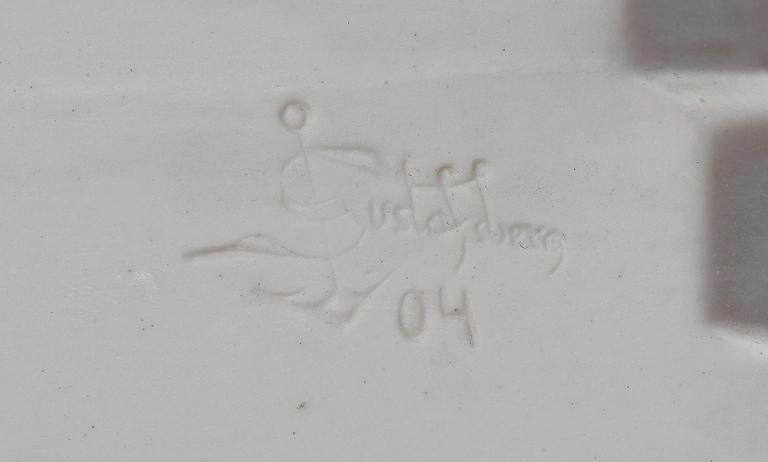 SKULPTUR, parian, Gustavsberg, 1904.
