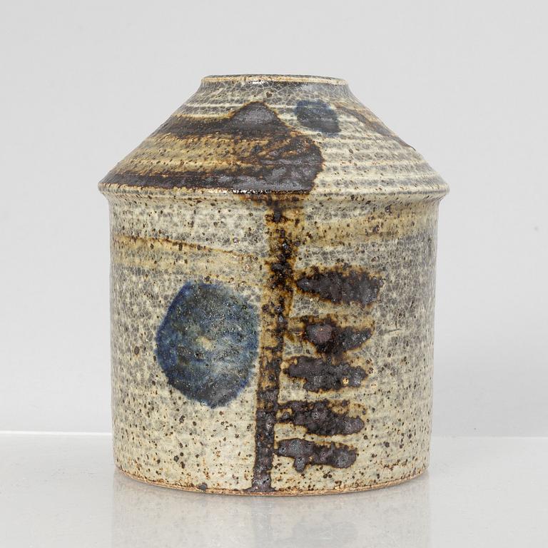 Lisa Larson, unik vas, stengods, Gustavsbergs Studio.