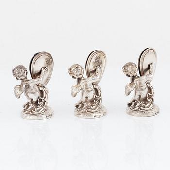 Trevor Towner, placeringskortshållare, 3 st, silver, London 1995.