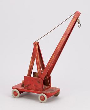 LEKSAKSLYFTKRAN, trä, 1940-tal.