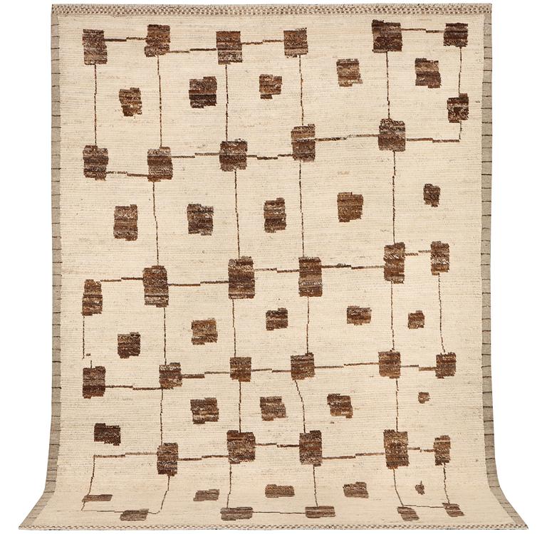 Matta, Marocko, modern design, ca. 280 x 202 cm.