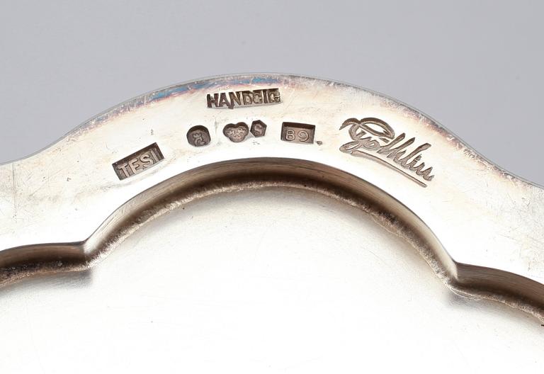 VAS, silver, Göthlin, Tesi, Göteborg 1952. Vikt ca 490 gram.