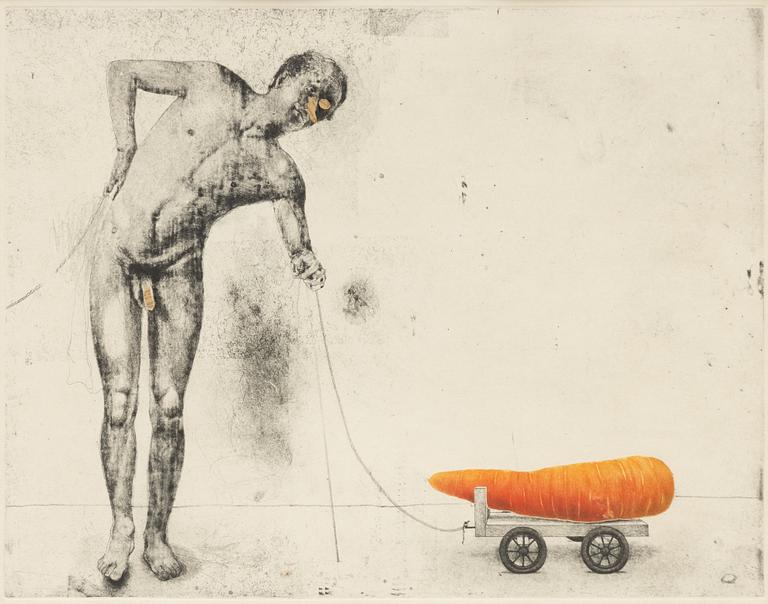 PG Thelander, Carrot on Cart.
