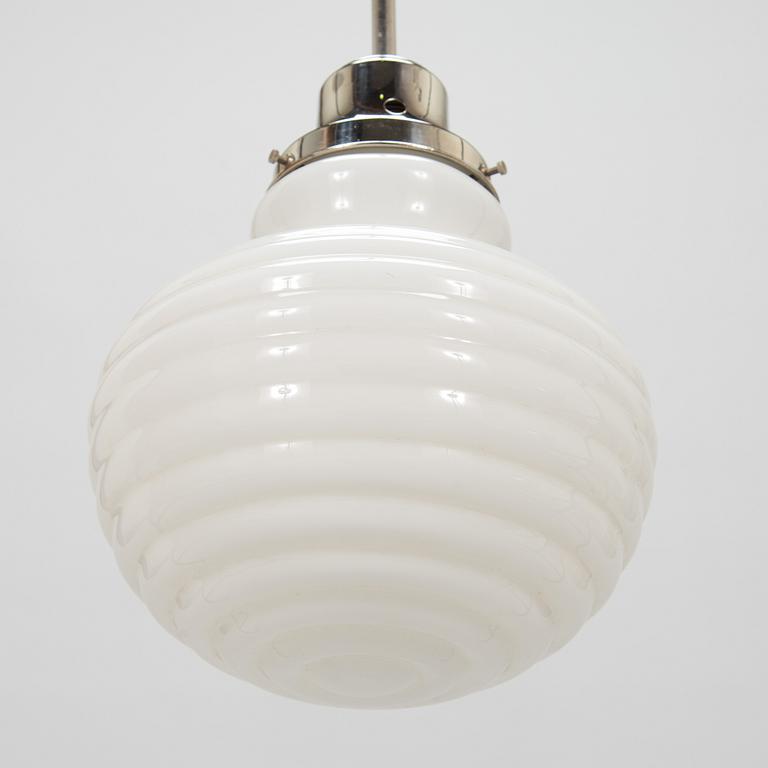 Paavo Tynell, a 1930's '554' pendant light for Taito Finland.