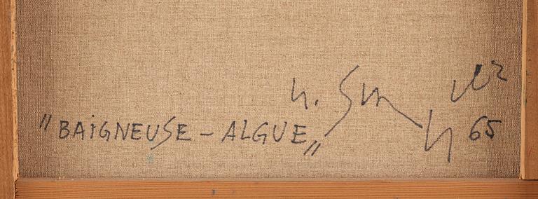 Gustave Singier, "Baigneuse-algue".