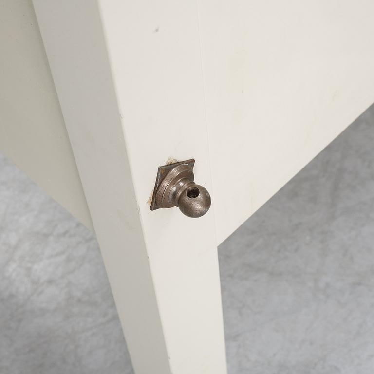 A 'Skattmansö' four poster bed, Ikea, 1990's.