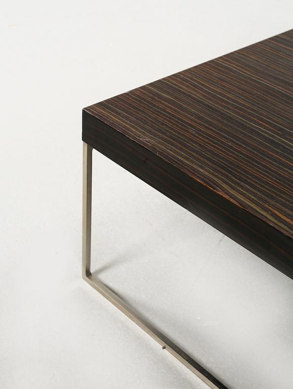A sofa table, designed by Rodolfo Dordoni for Minotti, approx 1999.