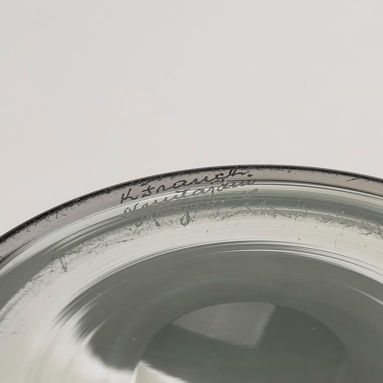 Kaj Franck, Karahvi, "KF 503", signeerattu, K. Franck, Nuutajärvi Notsjö -62.