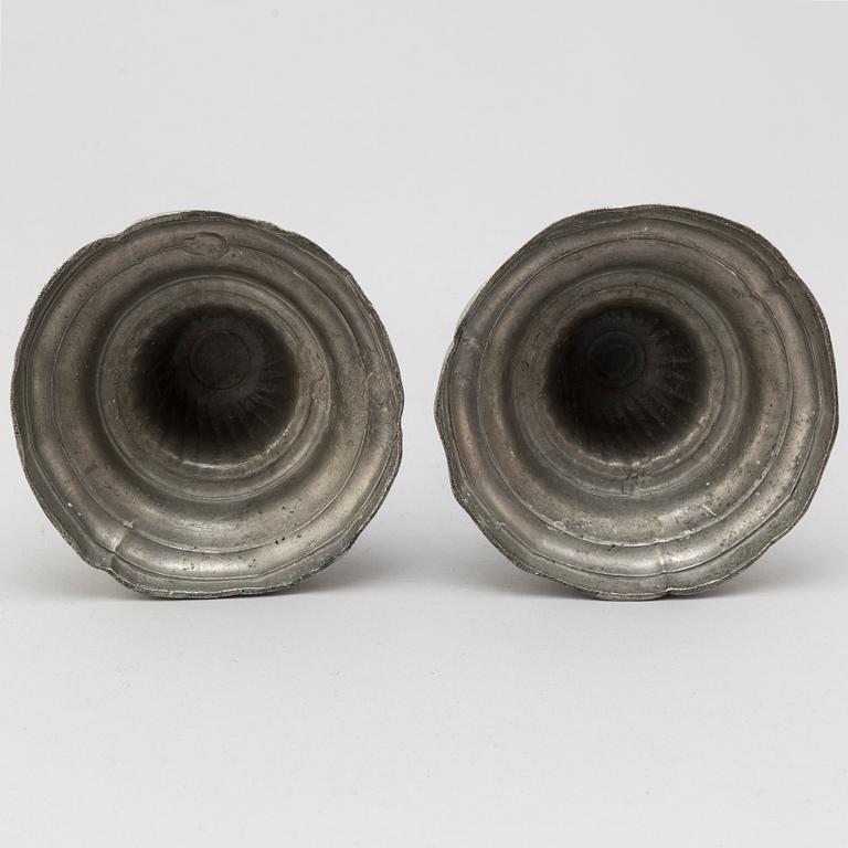 CANDELSTICKS, a pair, Louis XV, France, 18th century.