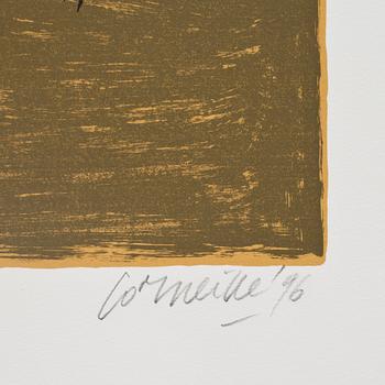 BEVERLOO CORNEILLE, två serigrafier varav en i färg, signerade och numrerade V/XXV.