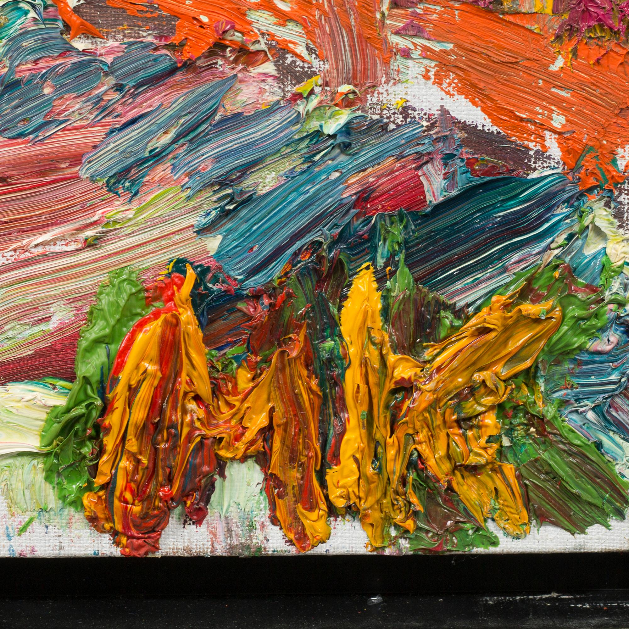 MAURITZ KARSTRÖM, olja på duk, signerad MK, daterad 1998 a tergo.