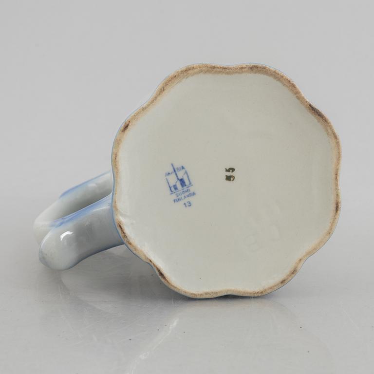 Kanna, "Papegoja", fajans, Arabia, Finland, 1940-tal.
