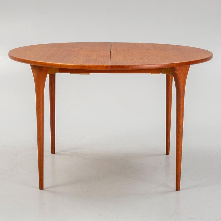 Svante Skogh, Seffle Möbelfabrik, et al. A five-piece dining suite, 1950's/60's.