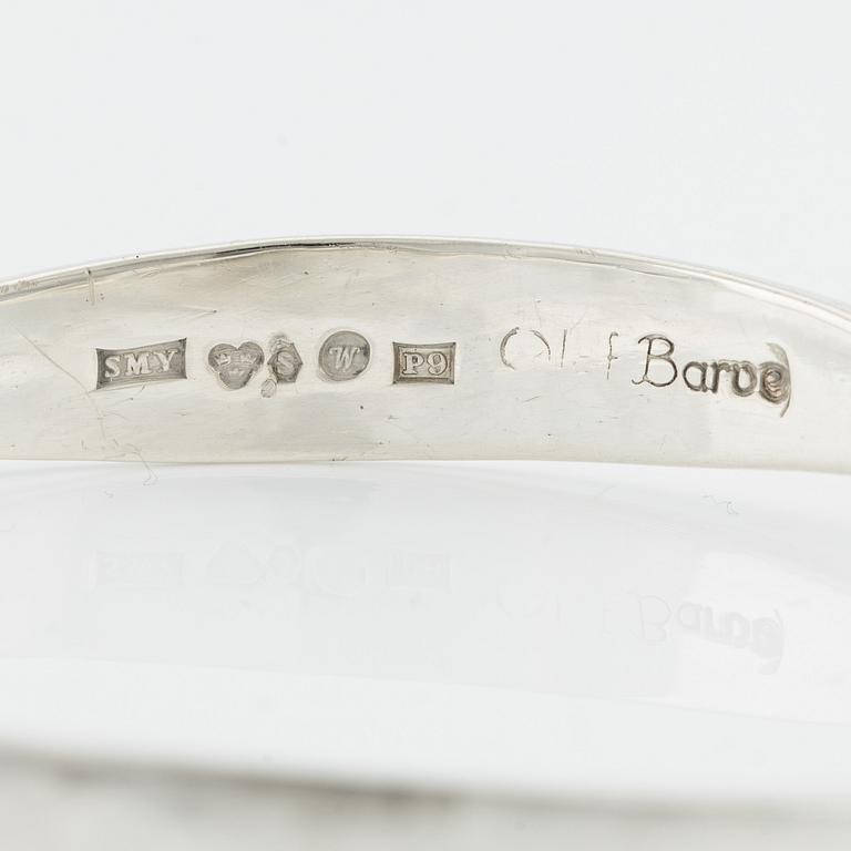 Olov Barve bracelet silver, Malmö 1965.