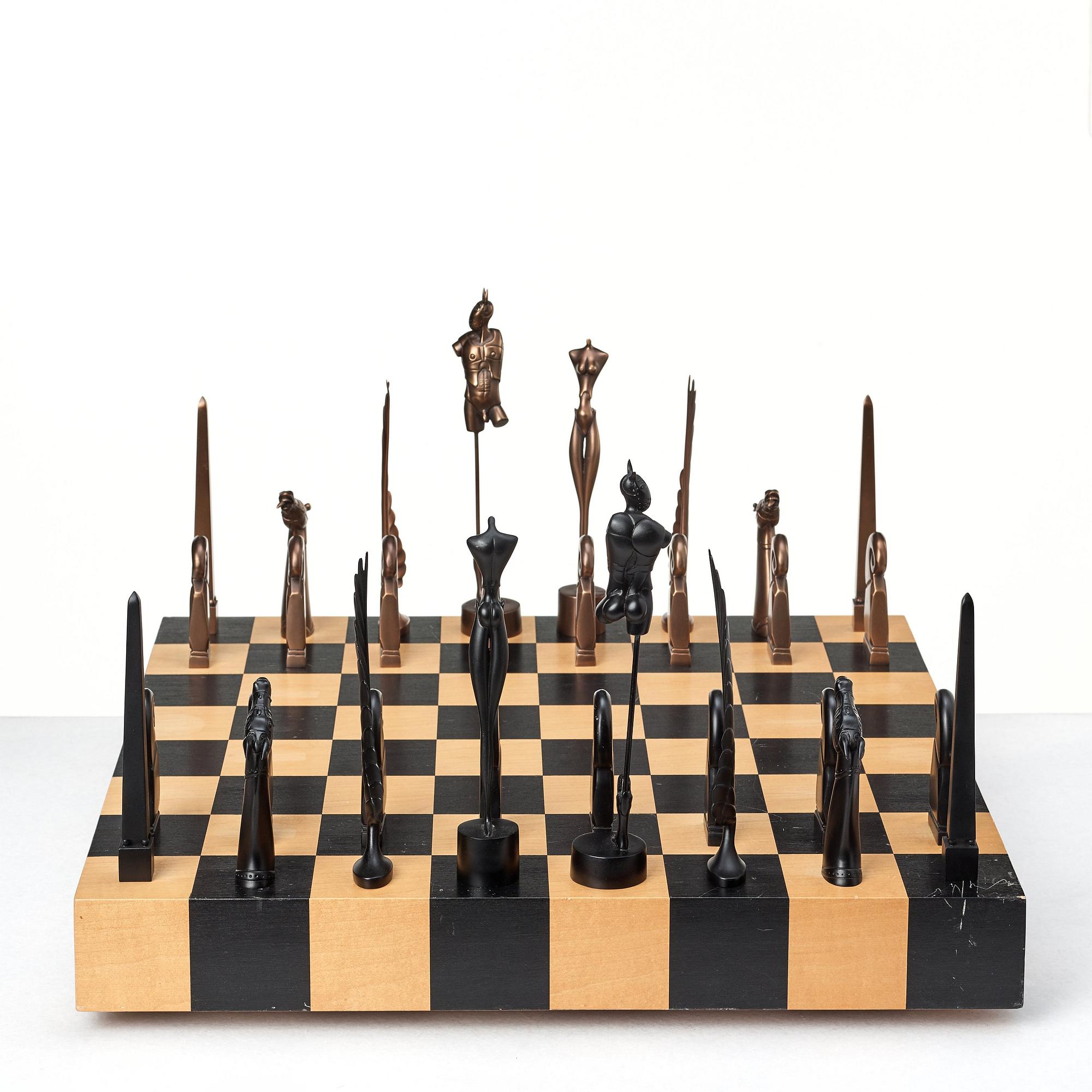 Paul Wunderlich, Chess "Minotaurs".