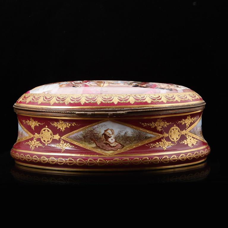 ASKAR, porslin, bla Wien, empirestil, 1900-talets första hälft.