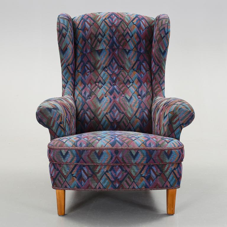 FÅTÖLJ, "Häggbom", Carl Malmsten, AB OH Sjögren, 1900-talets andra hälft.