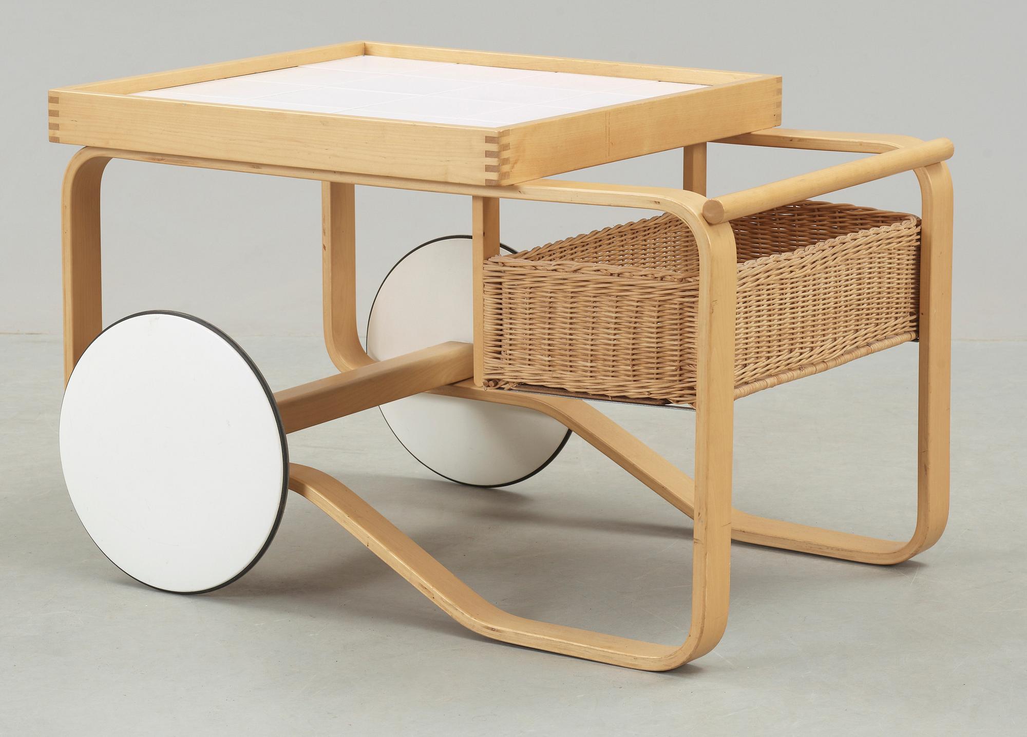 SERVERINGSVAGN, "900" Alvar Aalto, formgiven 1936-1937.