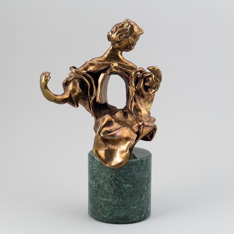 Salvador Dalí, skulptur, brons, 69/75 AP. stämpelsignerad Dali.