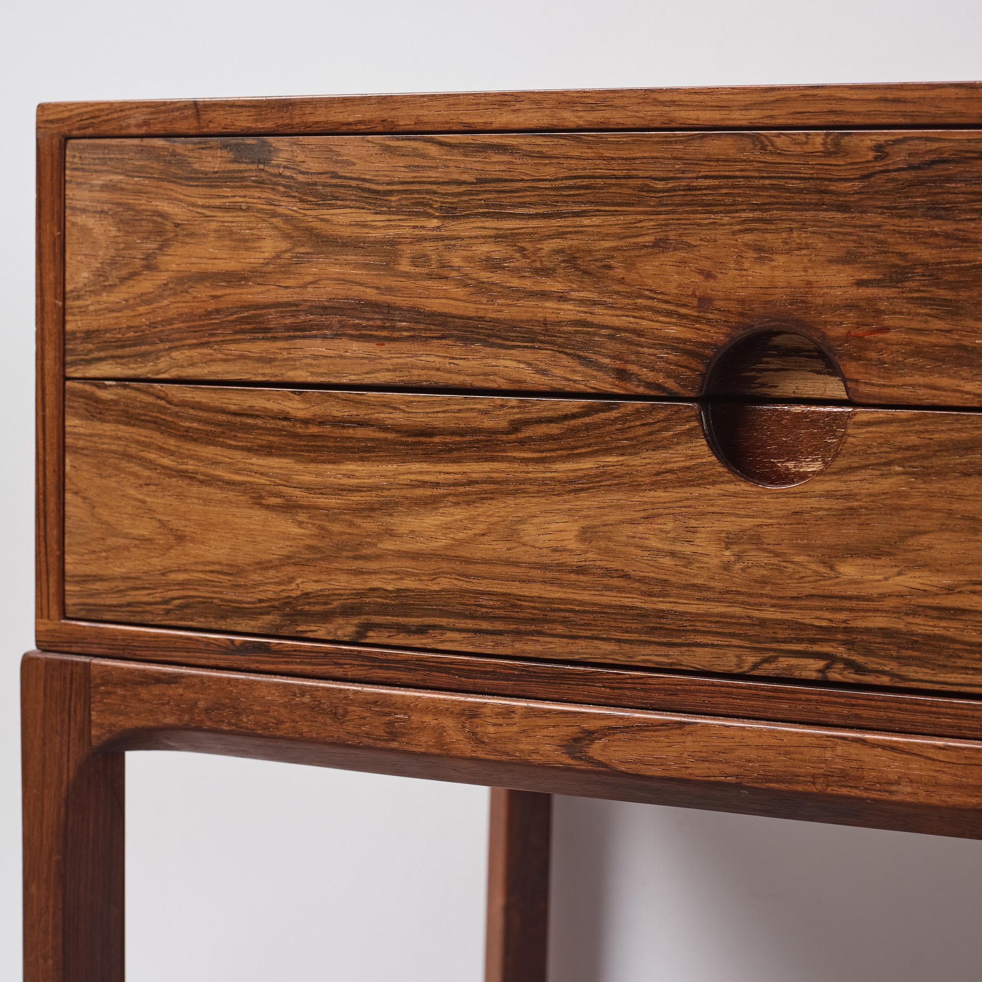 Aksel Kjersgaard, a mirror and a chest of drawers, Odder, Denmark, 1960's.