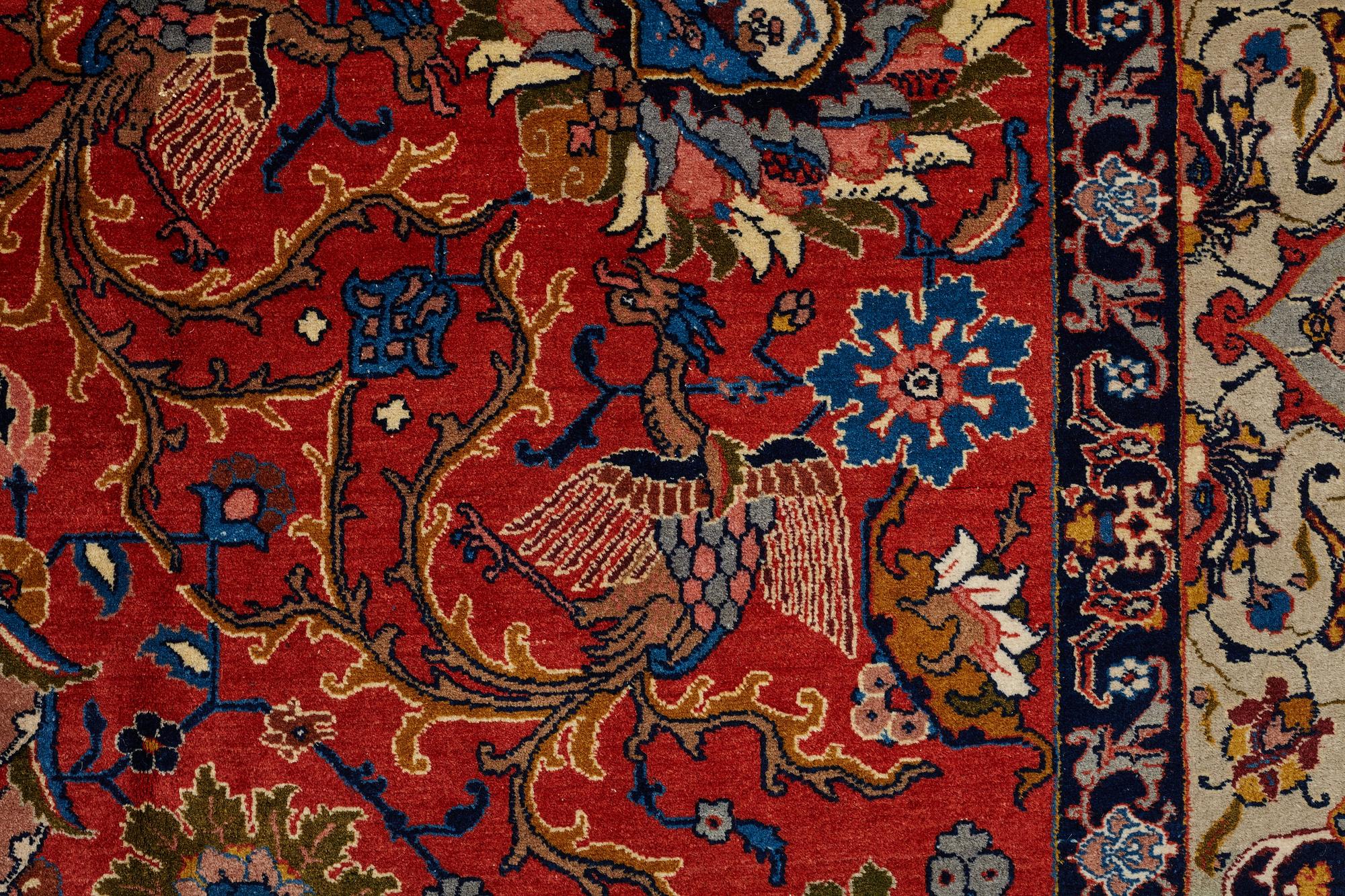 MATTA, semiantik Täbris, ca 351,5 x 262,5 cm.