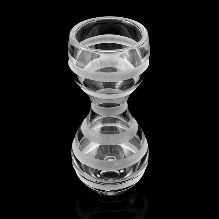 GUNNEL SAHLIN, a glass vase from Kosta Boda.