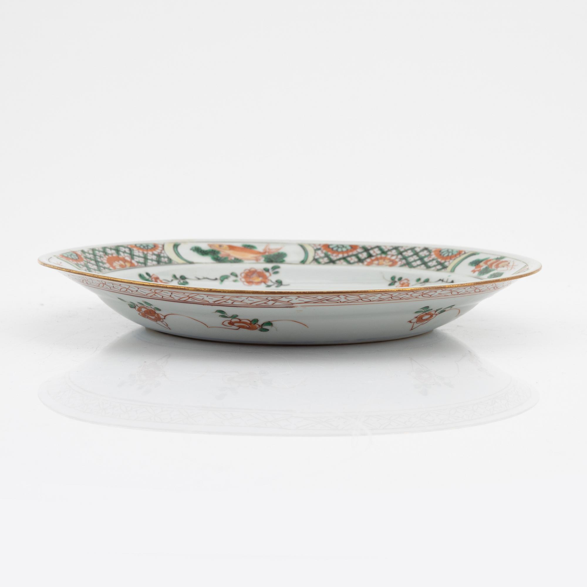 Fat, porslin. Kina, Qingdynastin, Kangxi (1662-1722).