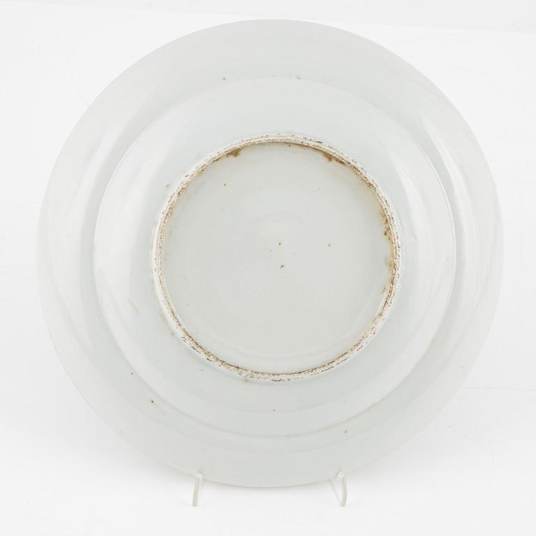 A Canton porcelain dish for the Islamic marcet, dated 1887.