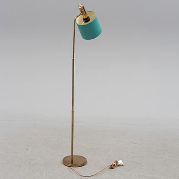 A BRASS FLOOR LAMP, Bergbom G03, second half of the 20th century.