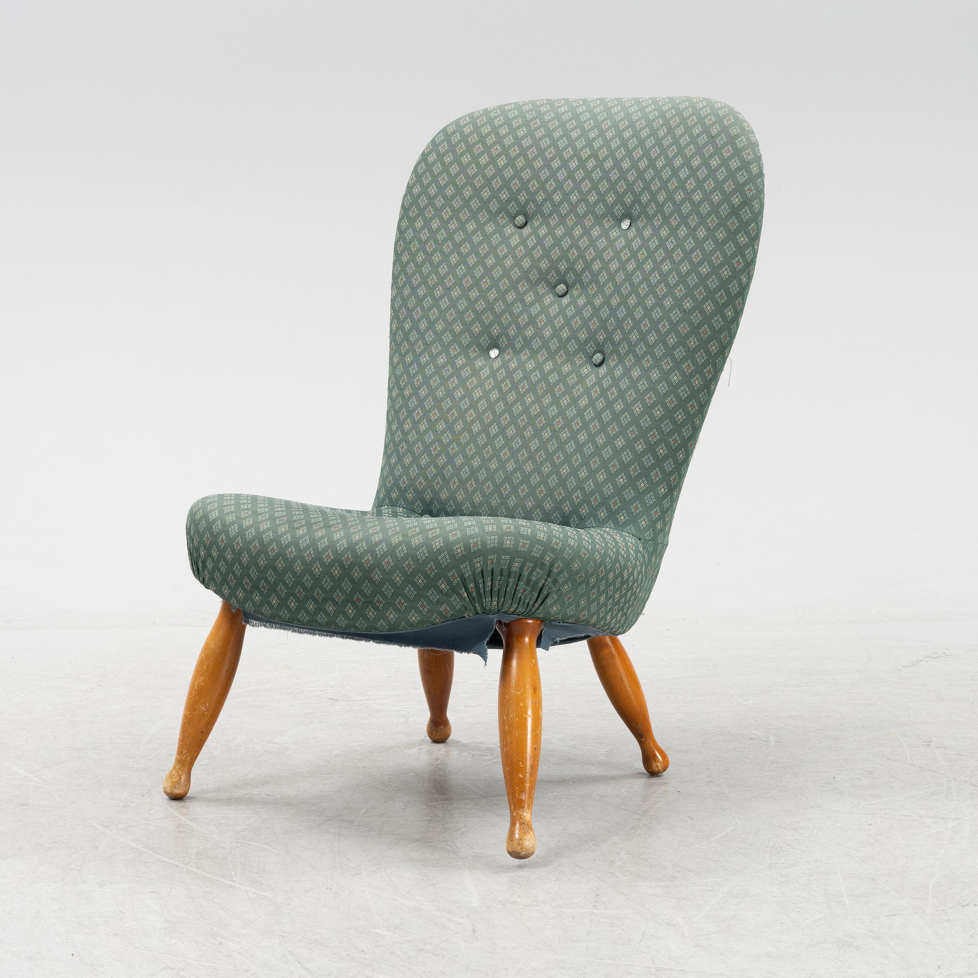 Fåtölj, Scandinavian Modern, fåtölj, 1900-talets mitt.