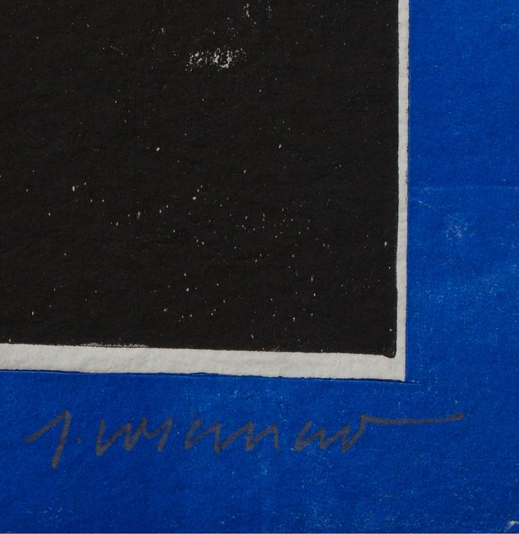 JAMES COIGNARD, carborundumetsning, signerad och numrerad 60/60.
