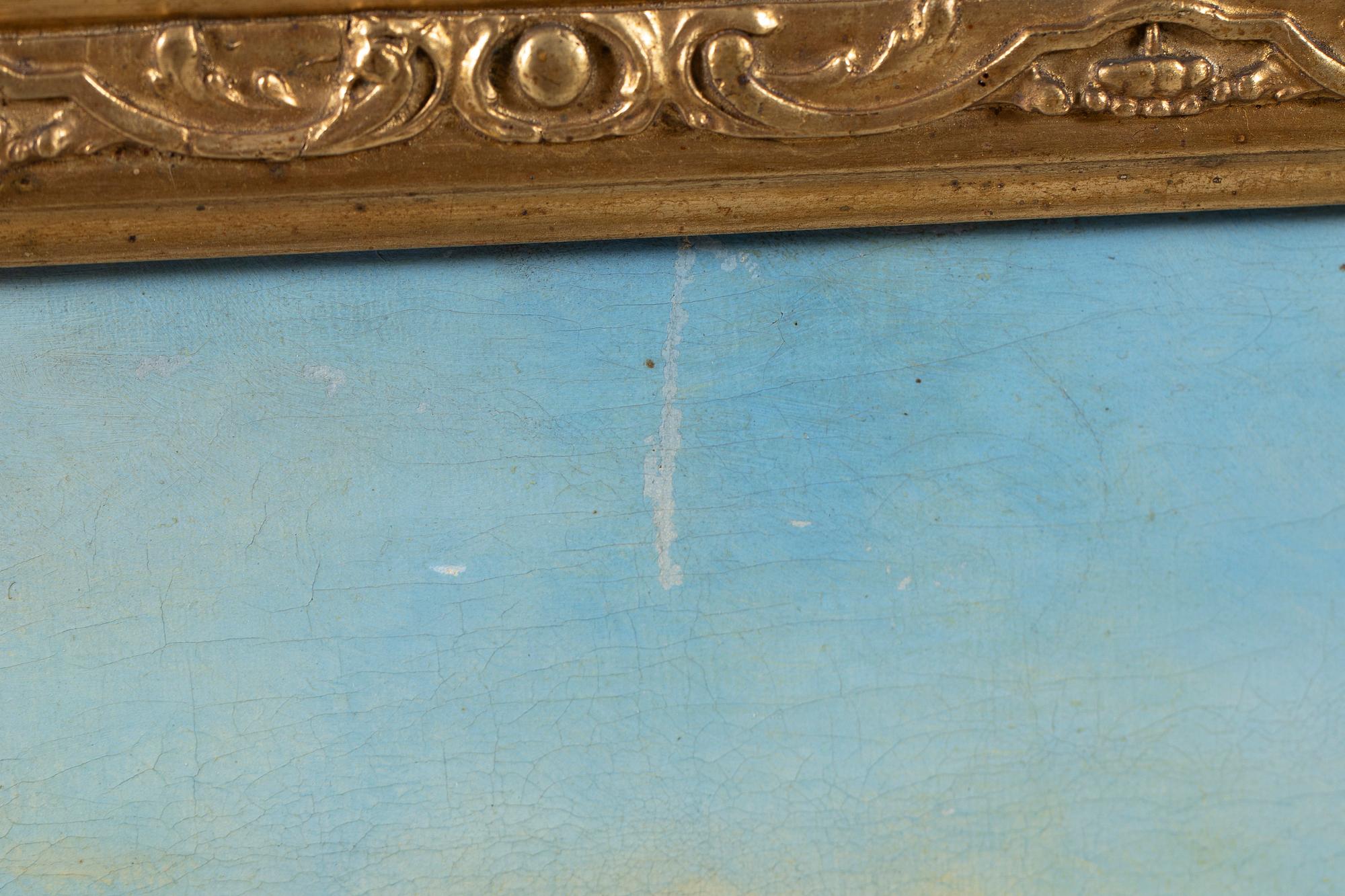 Gustaf Wilhelm Palm, Okänd konstnär, Vy mot Stockholm från öster, ca 1860.