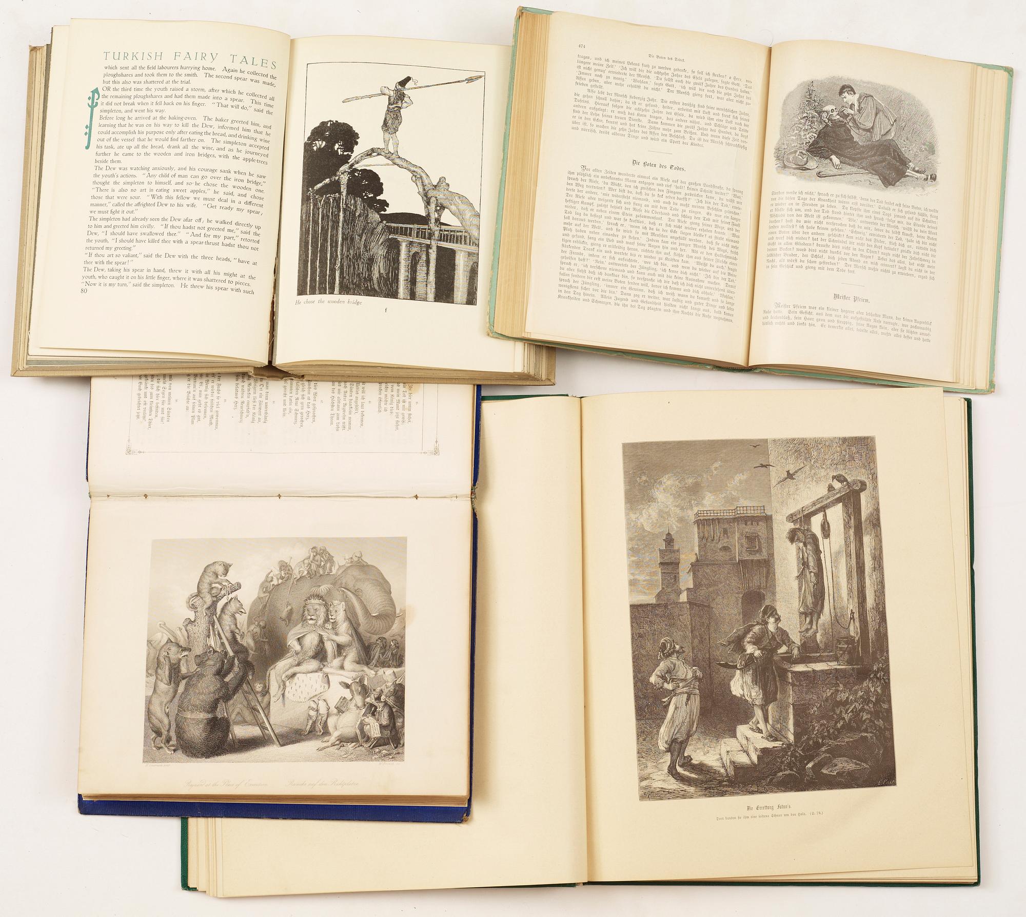 PARTI SAGOBÖCKER, 14 vol, bla "Konunga-Sögur" av Snorre Sturlasson, Stockholm 1816-29.