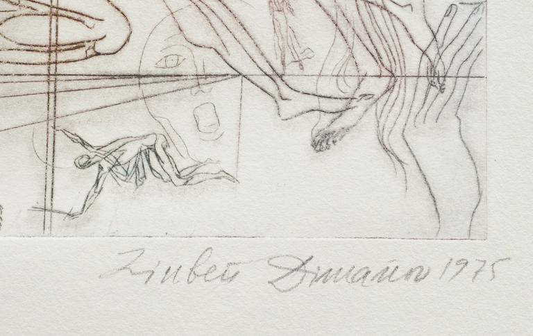 LJUBEN DIMANOV, färglitografier, 21 st. Signerade och numrerade 23/50. Daterade 1975.