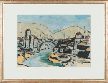 Jaakko Somersalo, Stari Most bridge.