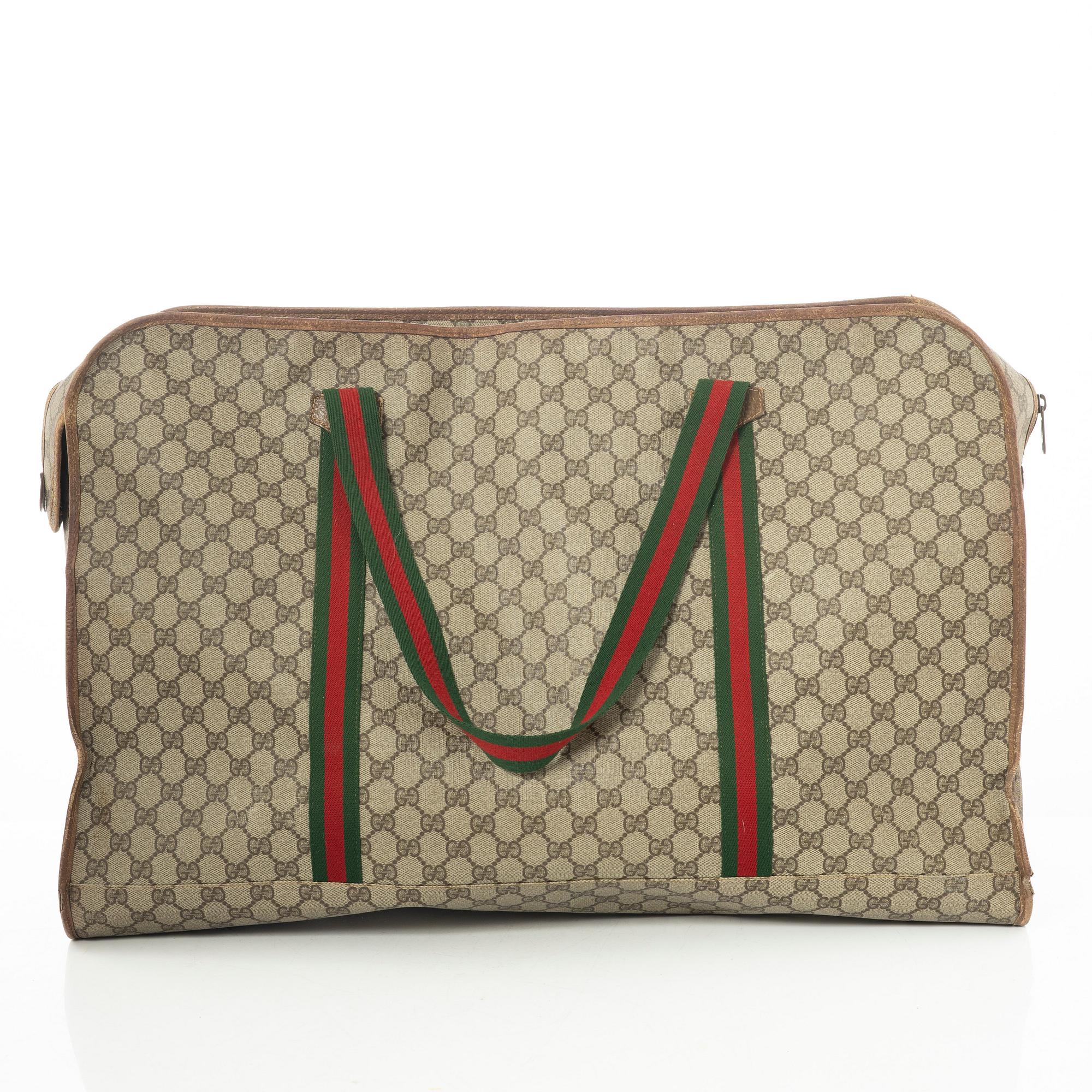 Gucci, weekend bag/ tennis bag, vintage.
