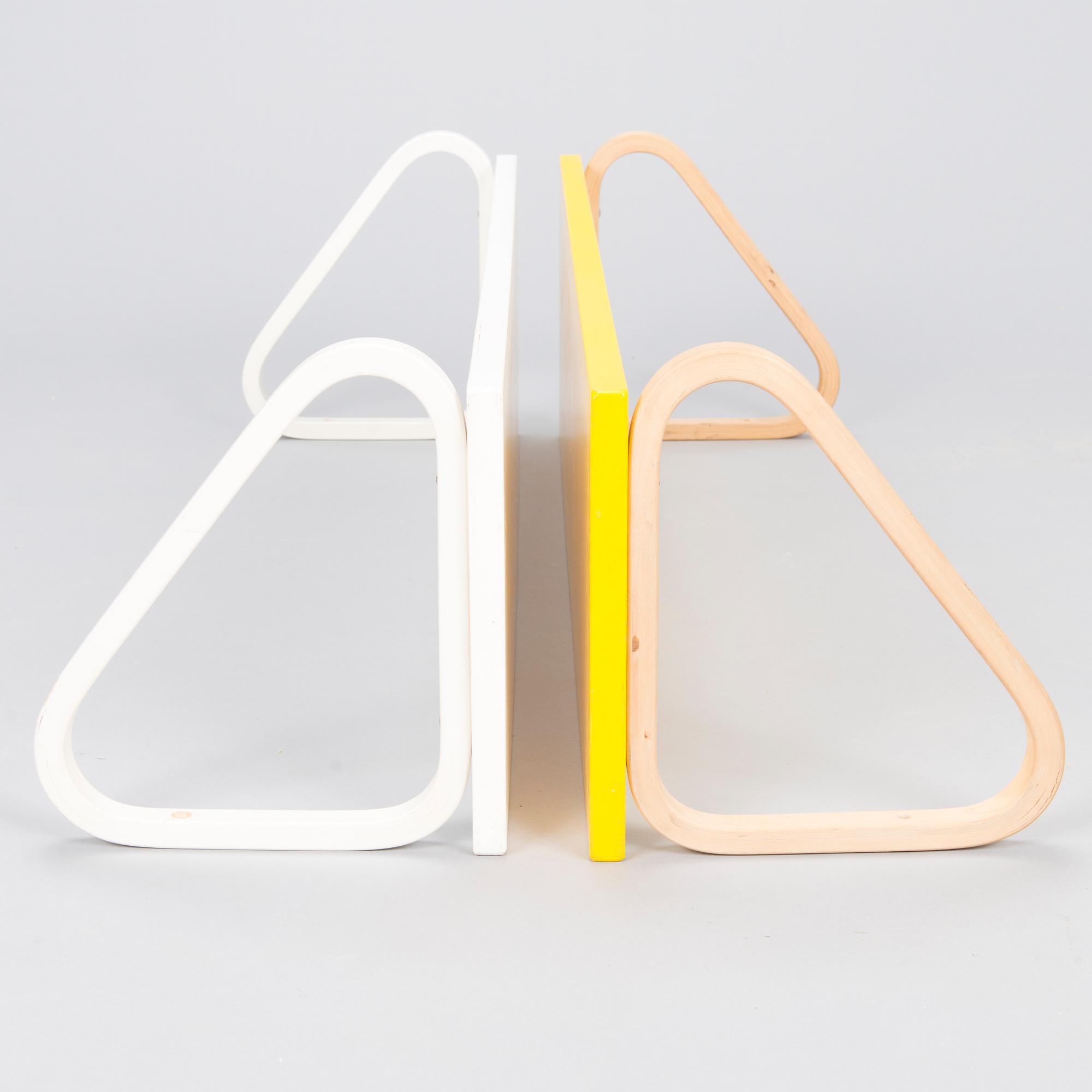 ALVAR AALTO, HYLLOR, 2 st, Artek 1900-talets slut.