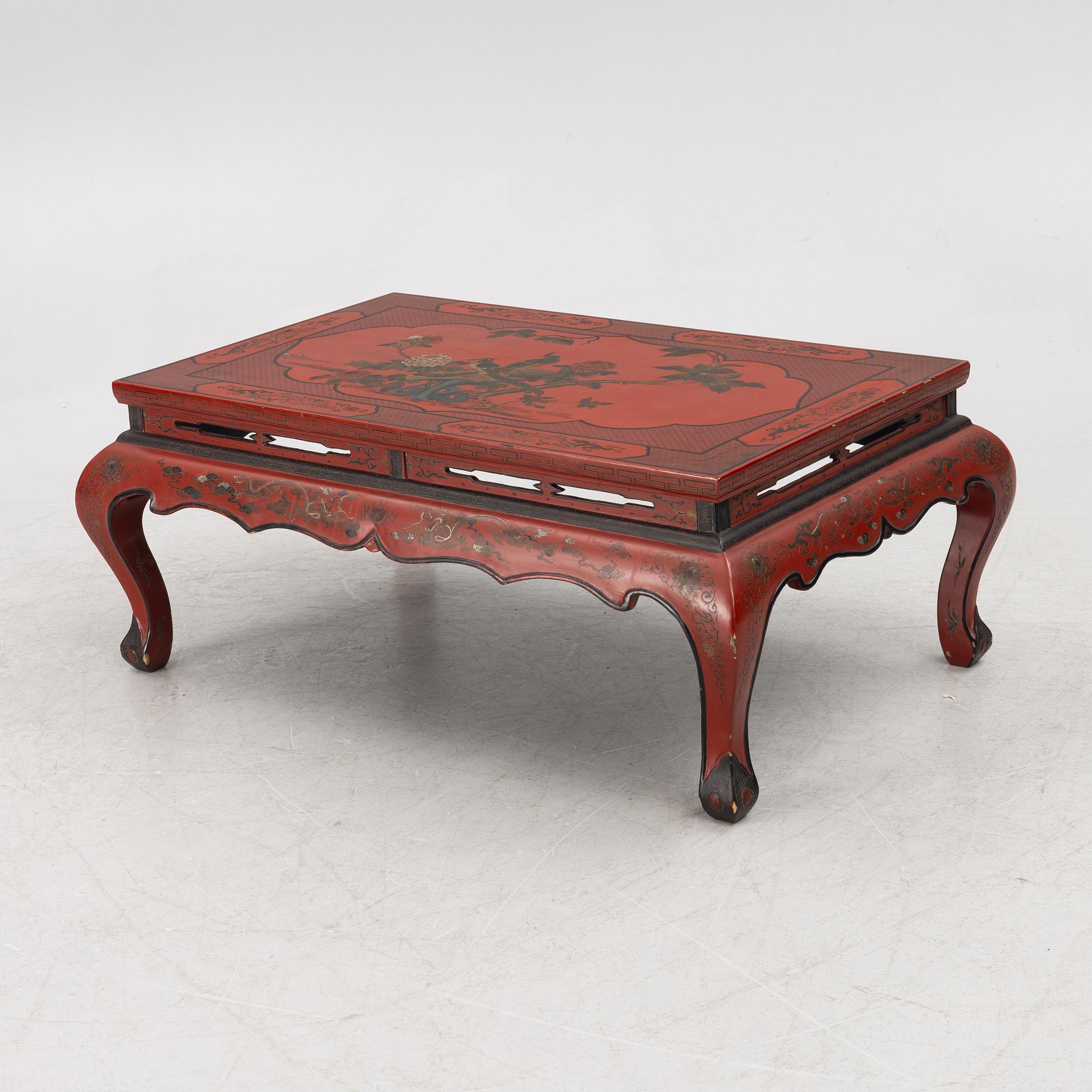 A Chinese table, circa 1920.