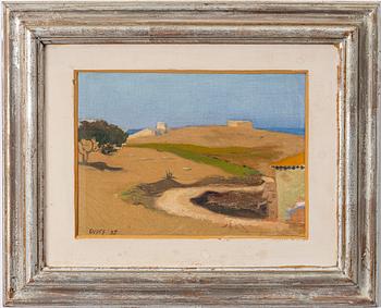 Willem Oepts, "Les Muriers" Chemin de St-Anthone St Tropez - Var, France)/"Collioure Paysage Pyrinees-Orientales Frontiere Espagnole".