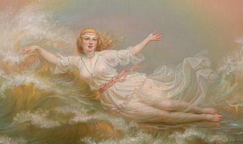 Robert Wilhelm Ekman, "Ilmatar, daughter of the air".