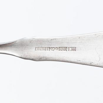 Eric Löfman, A Swedish silver cutlery set, "Uppsala", MEMA, Lidköping 1975-1994 (15 pieces).