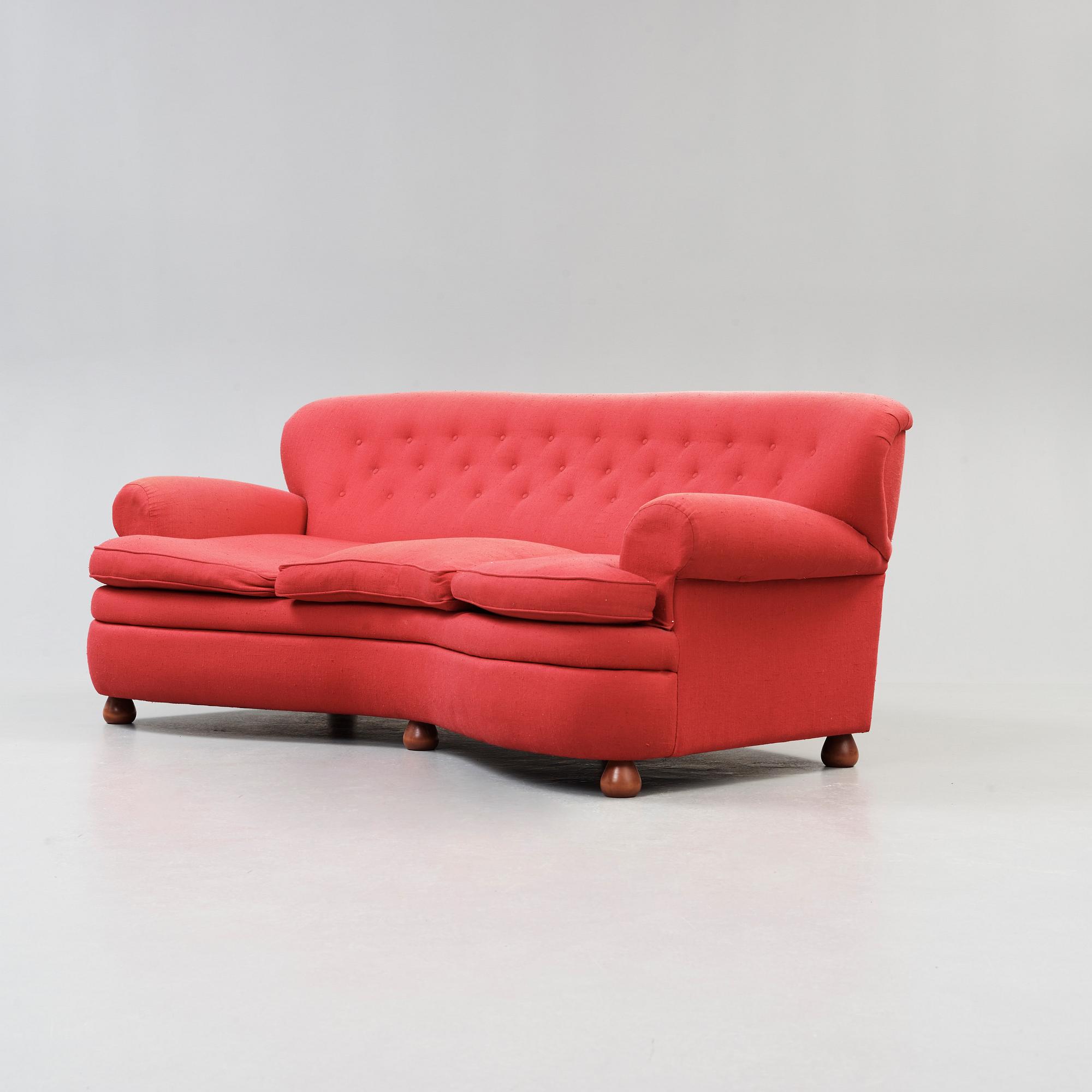 SOFFA, modell 968, Josef Frank för Firma Svenskt Tenn.