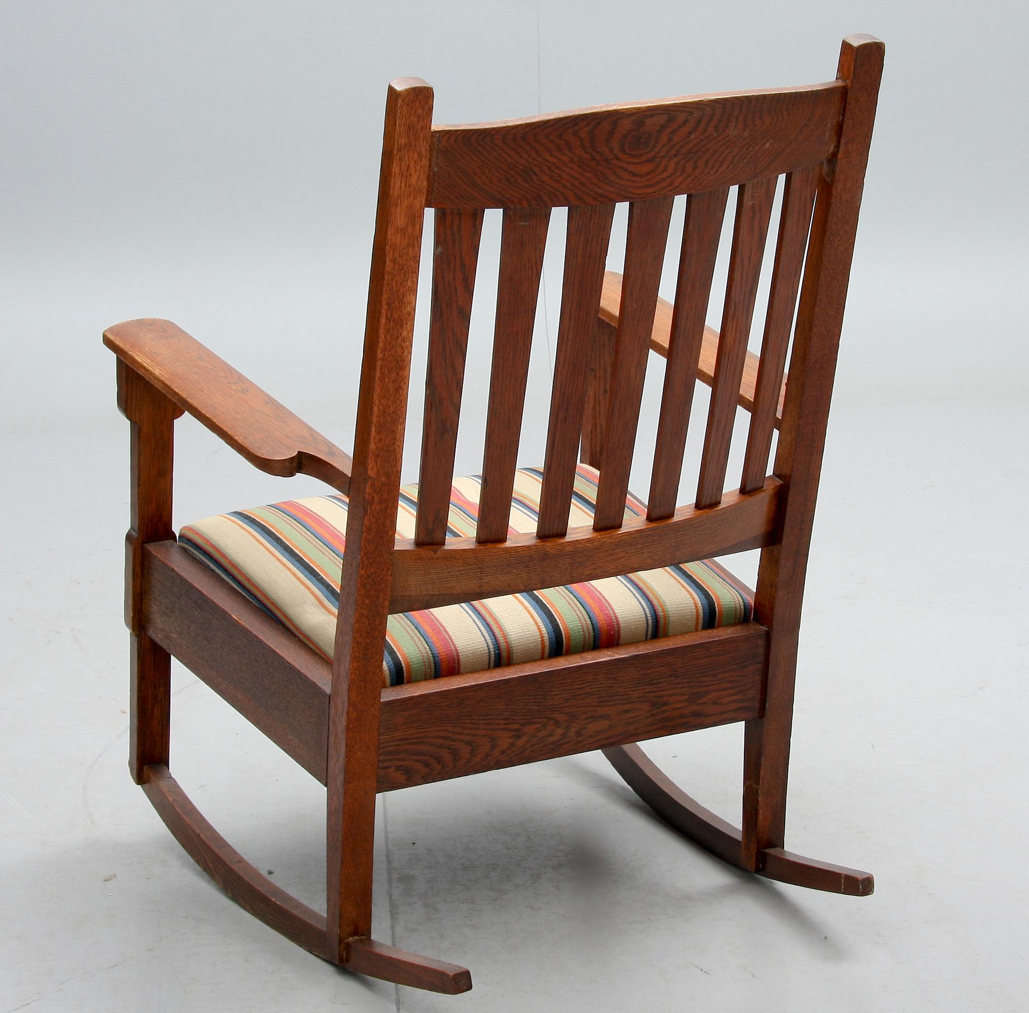 GUNGSSTOL, 1900-talets första hälft.