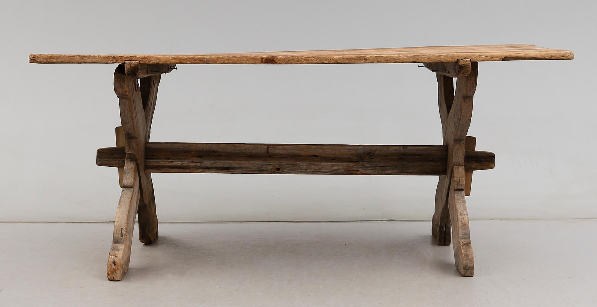 BOCKBORD, allmoge, tidigt 1800-tal.