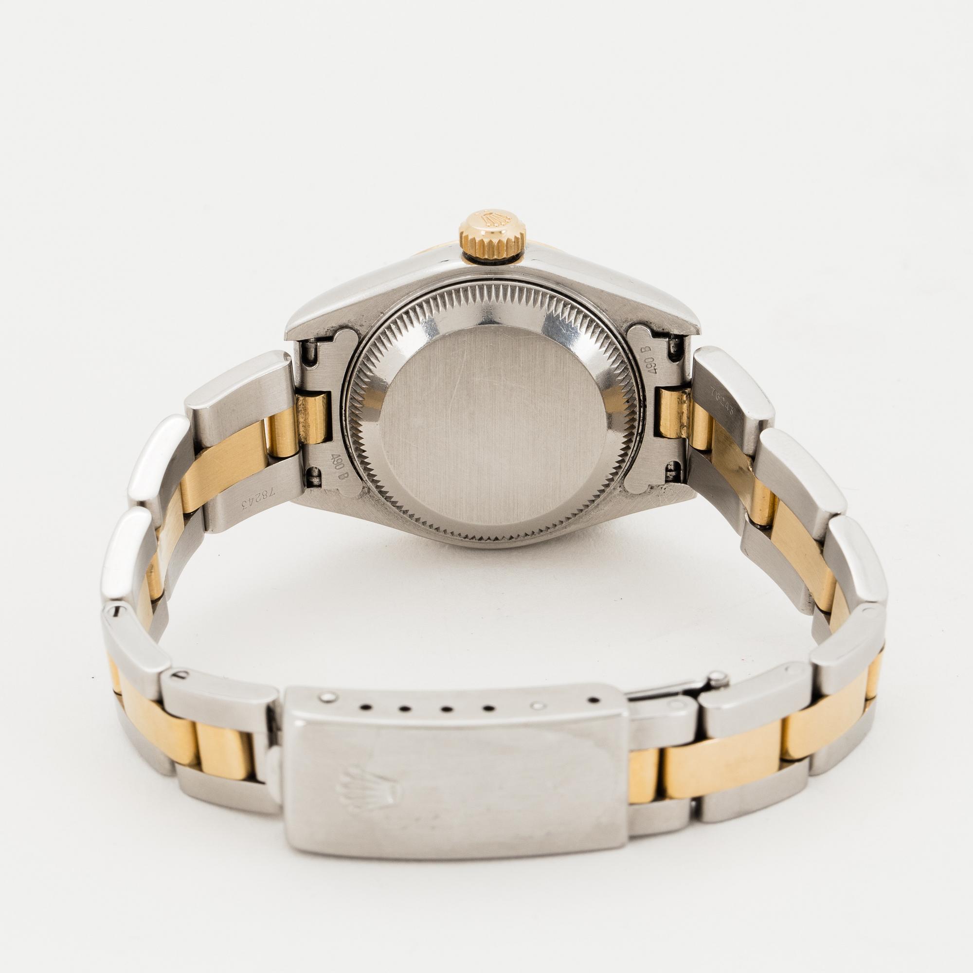 Rolex, Oyster Perpetual, Datejust, Chronometer, wristwatch, 26 mm.