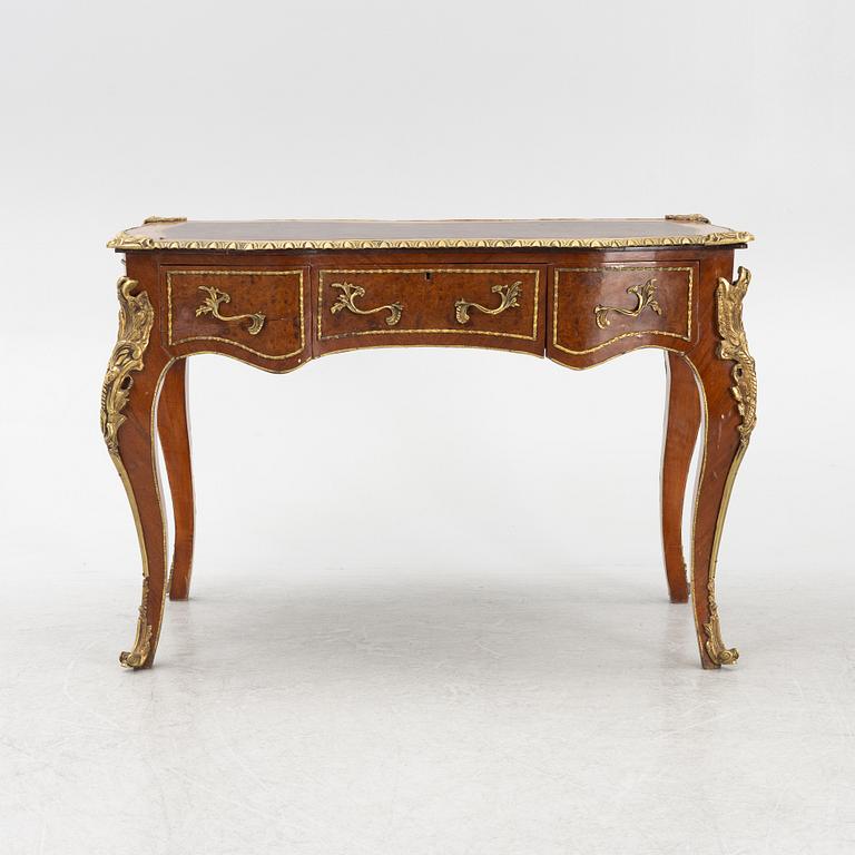 A Louis XV style desk, early 20th Century.