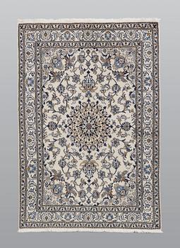 Matta, Nain part silk, ca 240 x 164 cm.