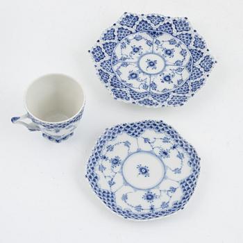 An 18-piece 'Musselmalet' porcelain service, Royal Copenhagen, Denmark.